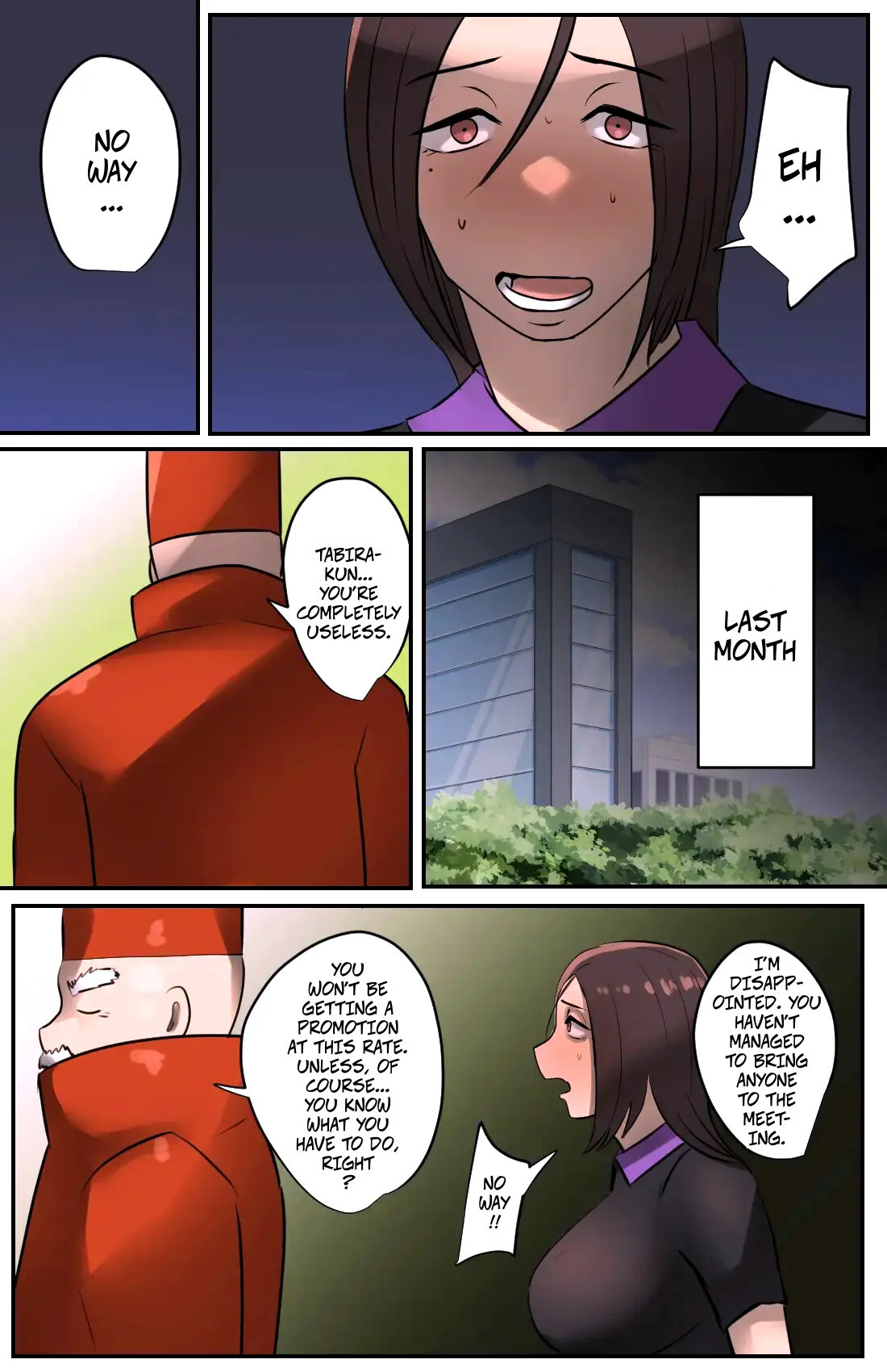 Hentai Manga Comic-A Saleswoman Interrupted Me While I Was Jerking-Off-Read-7